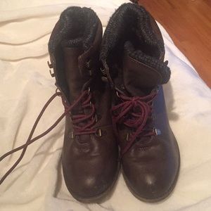 Brown boots